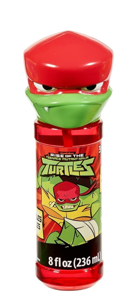 slide 1 of 1, Little Kids Rise Of The Teenage Mutant Ninja Turtles Raphael Bubbles, 8 fl oz