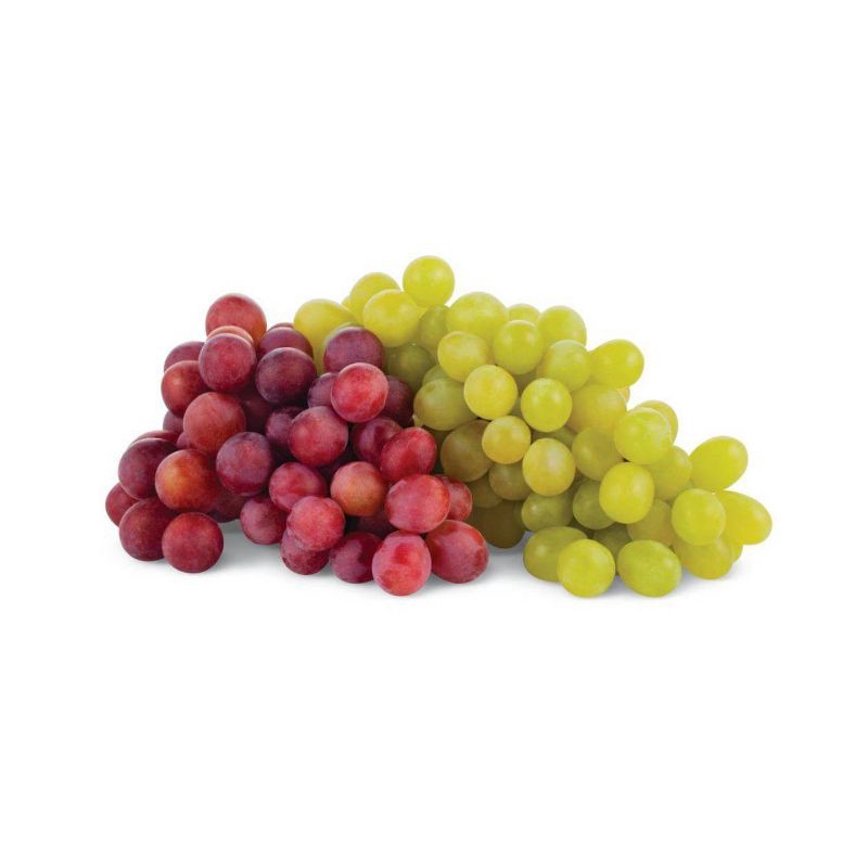 slide 1 of 4, Extra Large Bi-Color Seedless Grapes - 2lb, 2 lb