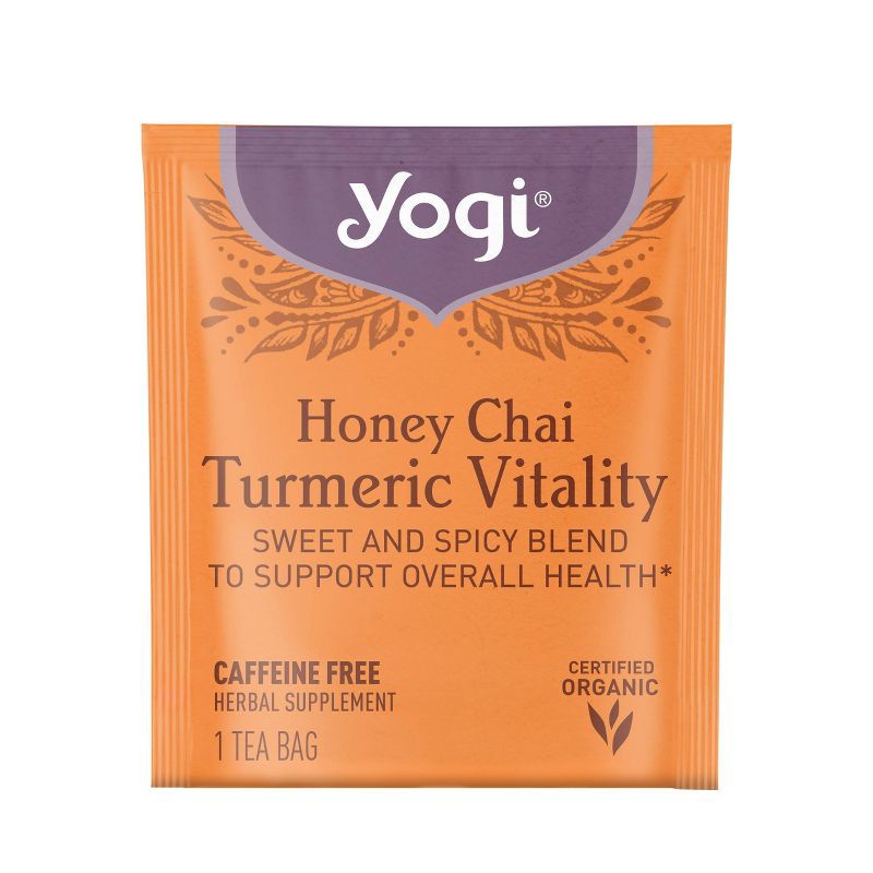 slide 6 of 7, Yogi Tea - Honey Chai Turmeric Vitality Tea - 16ct, 16 ct