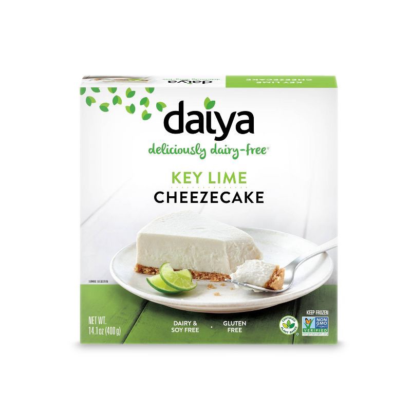 slide 2 of 5, Daiya Dairy-Free Gluten Free Vegan Key Lime Frozen Cheezecake - 14.1oz, 14.1 oz