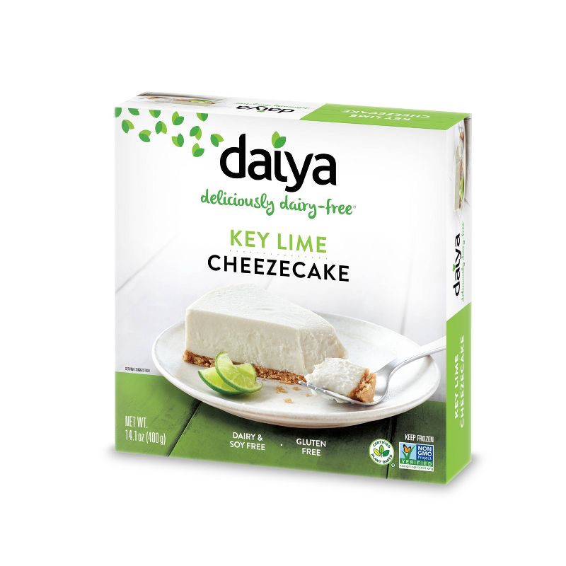 slide 1 of 5, Daiya Dairy-Free Gluten Free Vegan Key Lime Frozen Cheezecake - 14.1oz, 14.1 oz