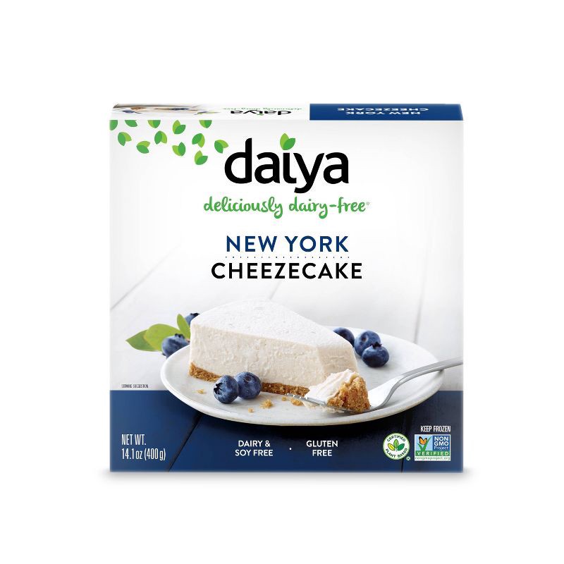 slide 2 of 5, Daiya Dairy-Free Gluten Free Vegan New York Frozen Cheezecake - 14.1oz, 14.1 oz