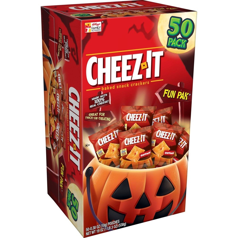 slide 4 of 8, Cheez-It Snack Crackers, 50 ct