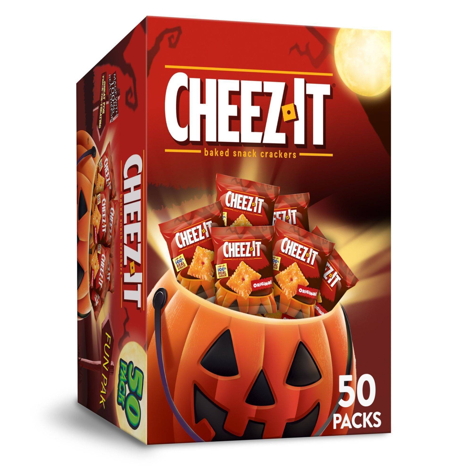 slide 1 of 8, Cheez-It Snack Crackers, 50 ct