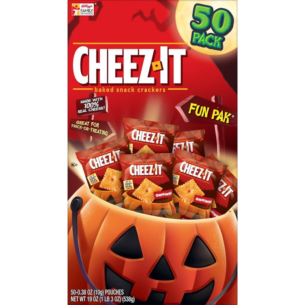 slide 5 of 8, Cheez-It Snack Crackers, 50 ct