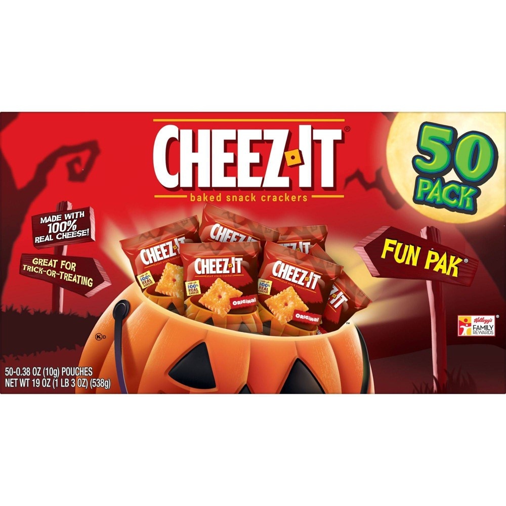 slide 6 of 8, Cheez-It Snack Crackers, 50 ct