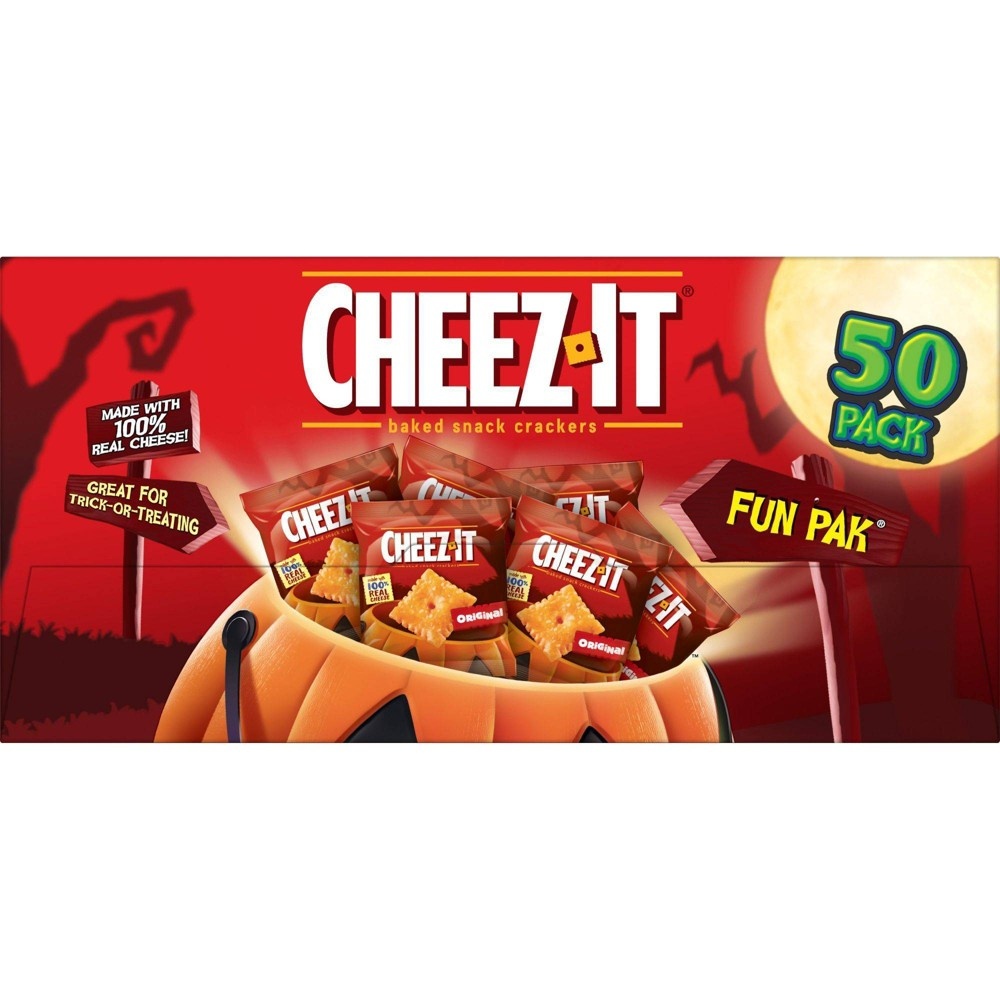 slide 7 of 8, Cheez-It Snack Crackers, 50 ct