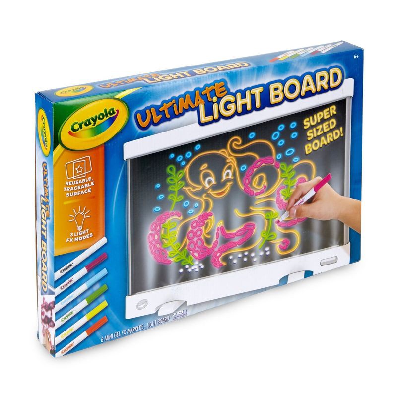 slide 2 of 7, Crayola 11.5" x 18" Ultimate Light Board, 1 ct