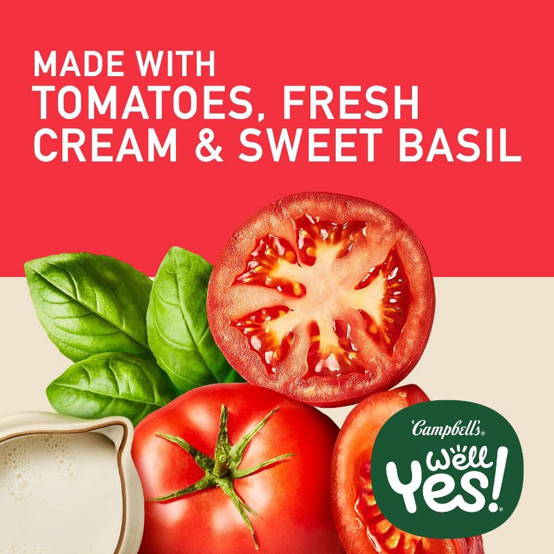 slide 10 of 11, Campbell's Well Yes! Tomato Basil Bisque - 16.3 fl oz, 16.3 fl oz