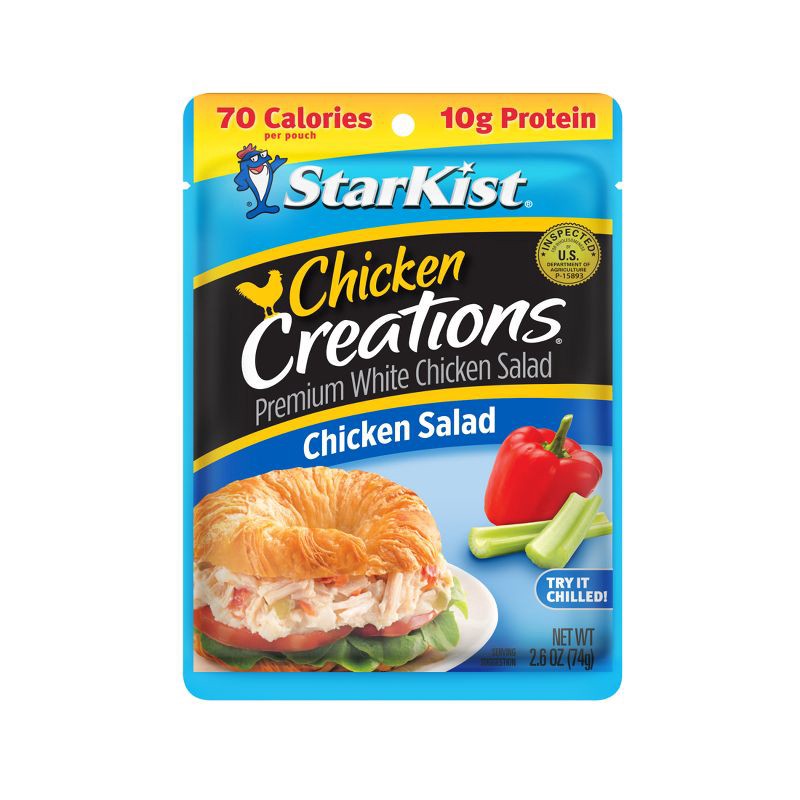 slide 1 of 5, StarKist Chicken Creations Chicken Salad - 2.6oz, 2.6 oz