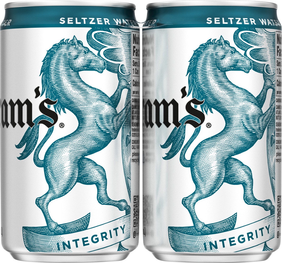 slide 2 of 9, Seagram's Seagrams Seltzer Cans, 7.5 fl oz, 6 Pack, 45 fl oz