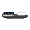 slide 4 of 9, Belkin BoostCharge Pro 2-in-1 MagSafe-Compatible Wireless Charging Pad w/ Qi2 15W + Additional USB-C Port, Fast Charger for iPhone 15, iPhone 14, & iPhone 13 Series, AirPods, and More - Black, 1 ct