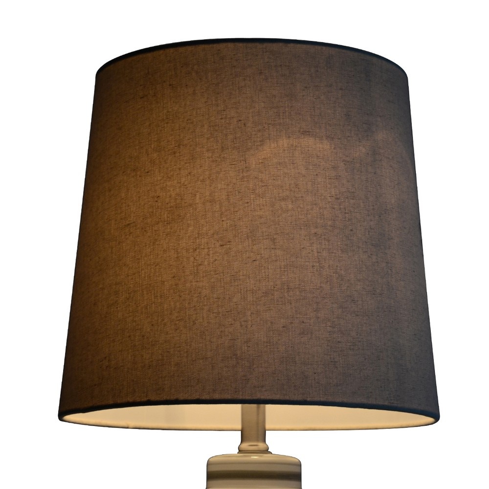 slide 2 of 2, Replacement Linen Mod Drum Lampshade Natural - Threshold, 1 ct