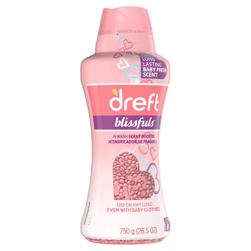 slide 9 of 17, Dreft Blissfuls Baby Fresh Scent In-Wash Scent Booster Beads - 24oz, 24 oz