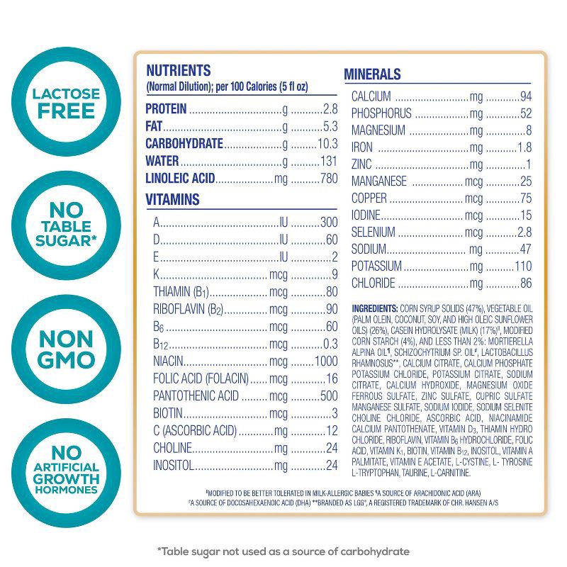 slide 3 of 15, Enfamil Nutramigen LGG Hypoallergenic Powder Infant Formula - 27.8oz, 27.8 oz