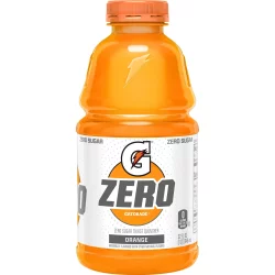 Gatorade G Zero Sugar Orange Sports Drink - 32 fl oz Bottle
