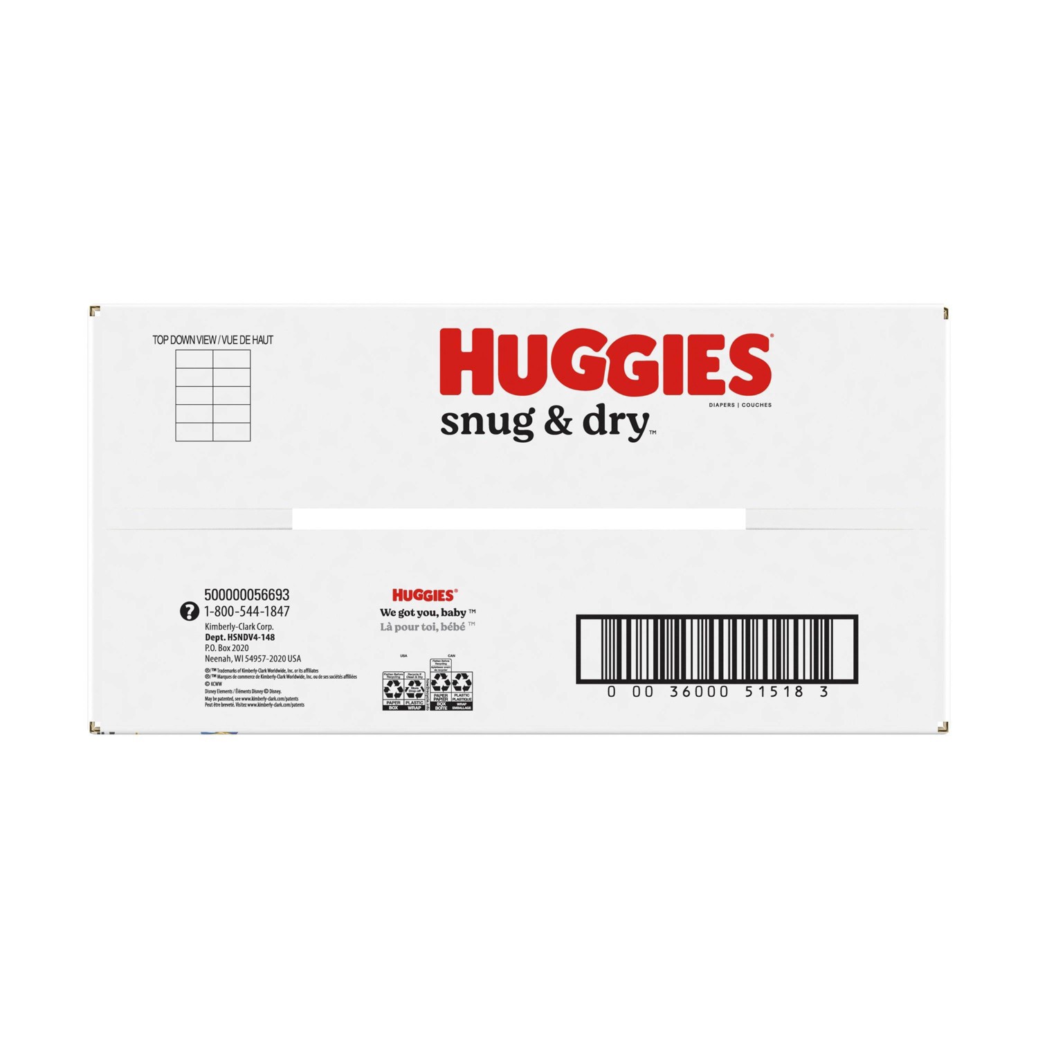 slide 4 of 15, Huggies Snug & Dry Baby Disposable Diapers Huge Pack - Size 4 - 148ct, 148 ct