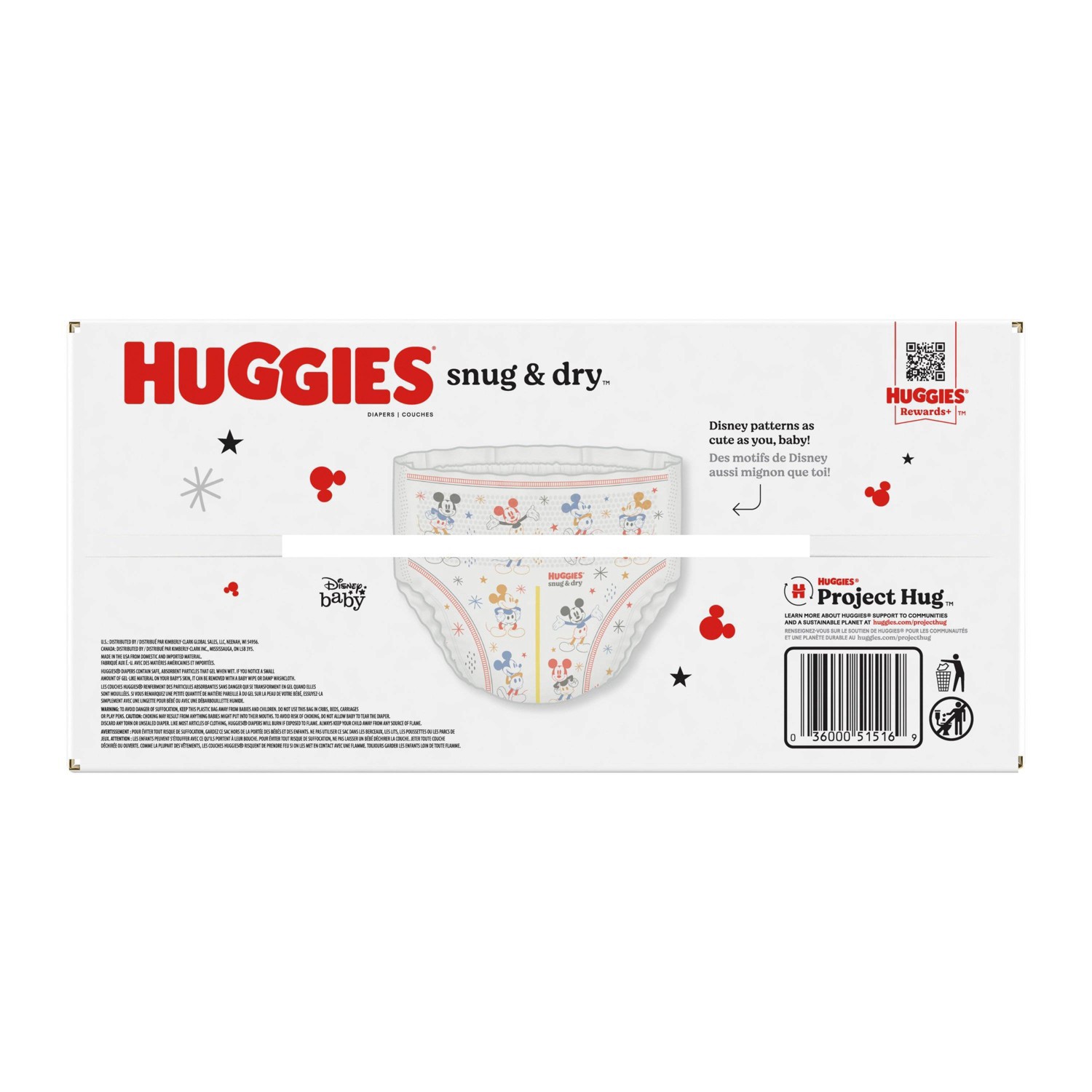slide 3 of 15, Huggies Snug & Dry Baby Disposable Diapers Huge Pack - Size 6 - 104ct, 104 ct