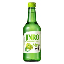 Jinro Green Grape Soju - 375ml Bottle