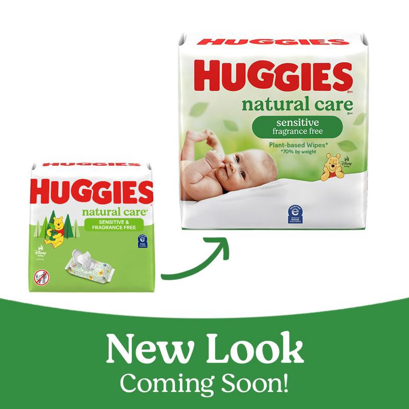 slide 12 of 12, Huggies Natural Care Sensitive Unscented Baby Wipes - 288ct, 288 ct