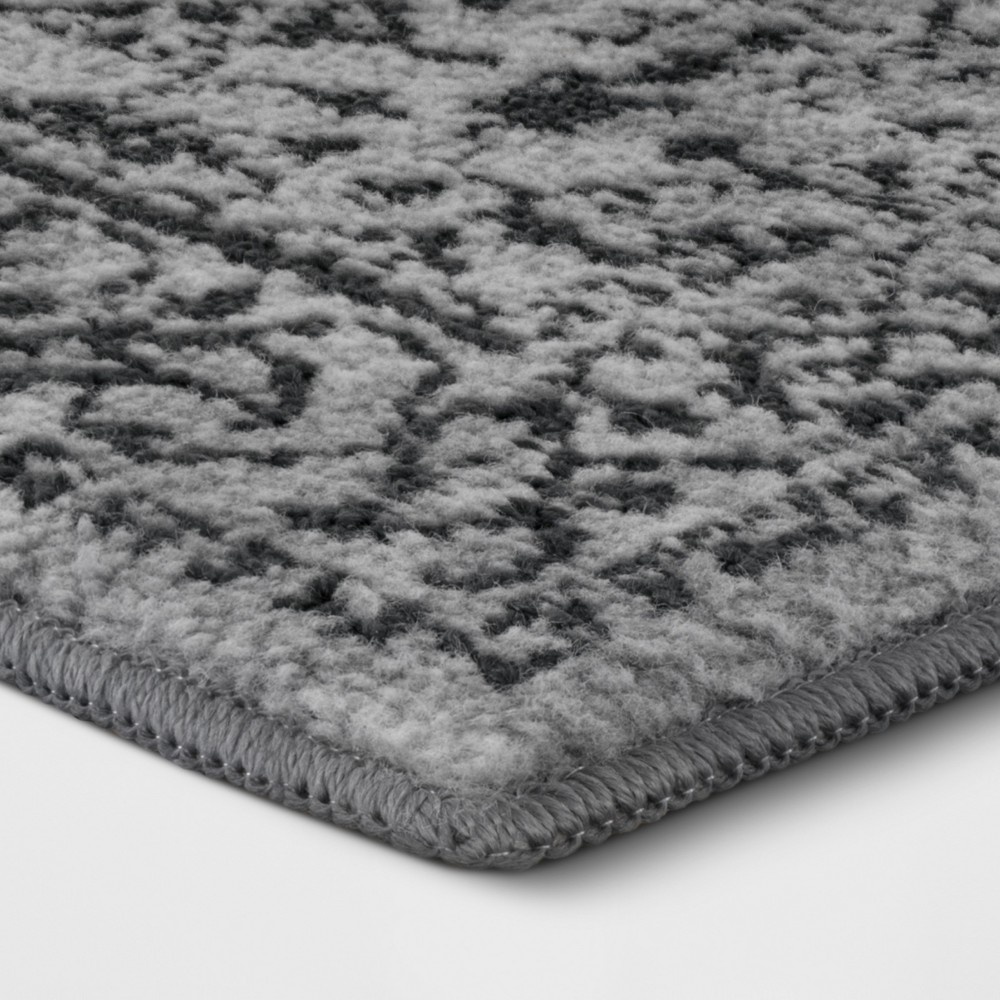 slide 2 of 3, 2'x3' Splatter Tufted Accent Rugs Gray - Threshold, 1 ct