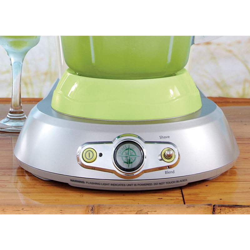 slide 3 of 4, Margaritaville Bahamas Frozen Concoction Maker Off White/Lime Green - DM0500-000-000: Crushes Ice, 36oz Capacity, 400W, 36 oz