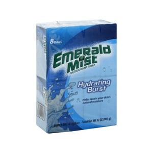 slide 1 of 1, Emerald Mist Hydrating Burst Deodorant Soap, 8 ct; 4 oz; 113 gram; 32 oz; 907 gram