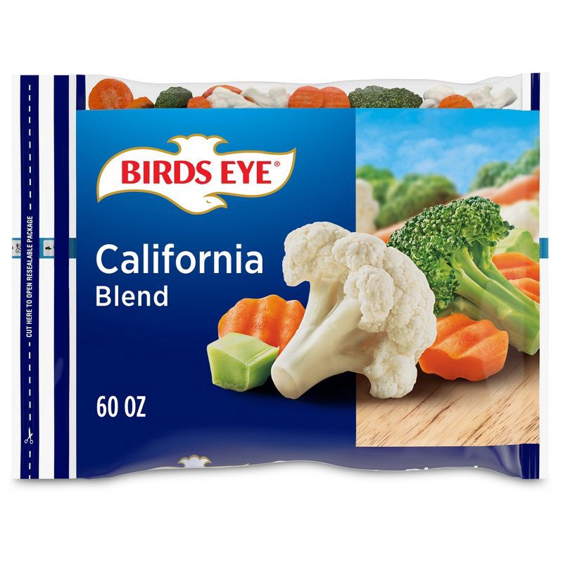 slide 1 of 6, Birds Eye Frozen Broccoli Florets, Cauliflower & Carrots - 60oz, 60 oz