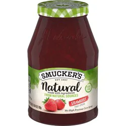 Smucker's Natural Strawberry Fruit Spread - 25oz