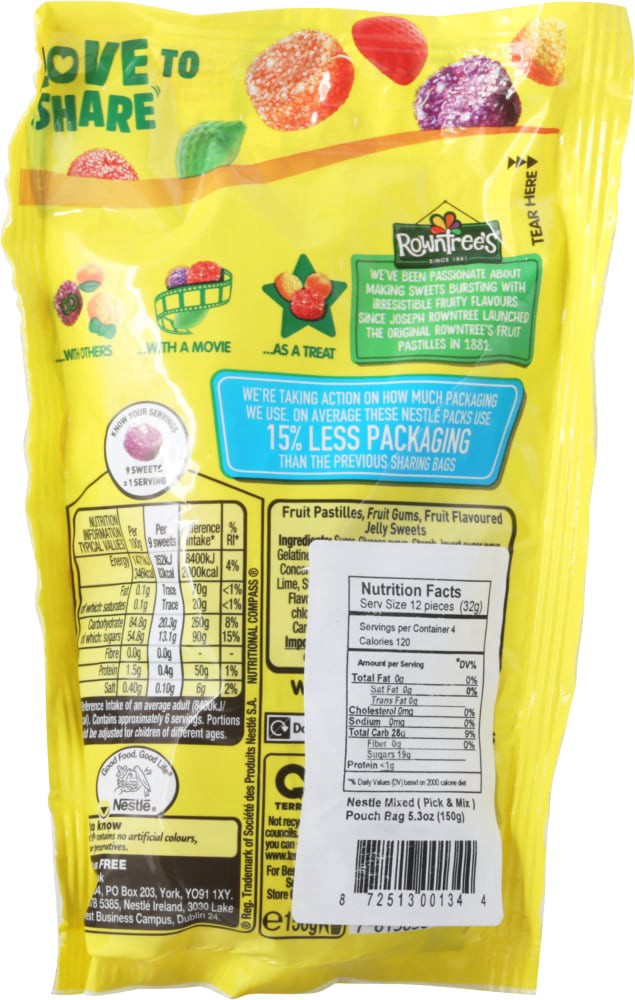 slide 2 of 2, Rowntree's Pick & Mix, 5.3 oz
