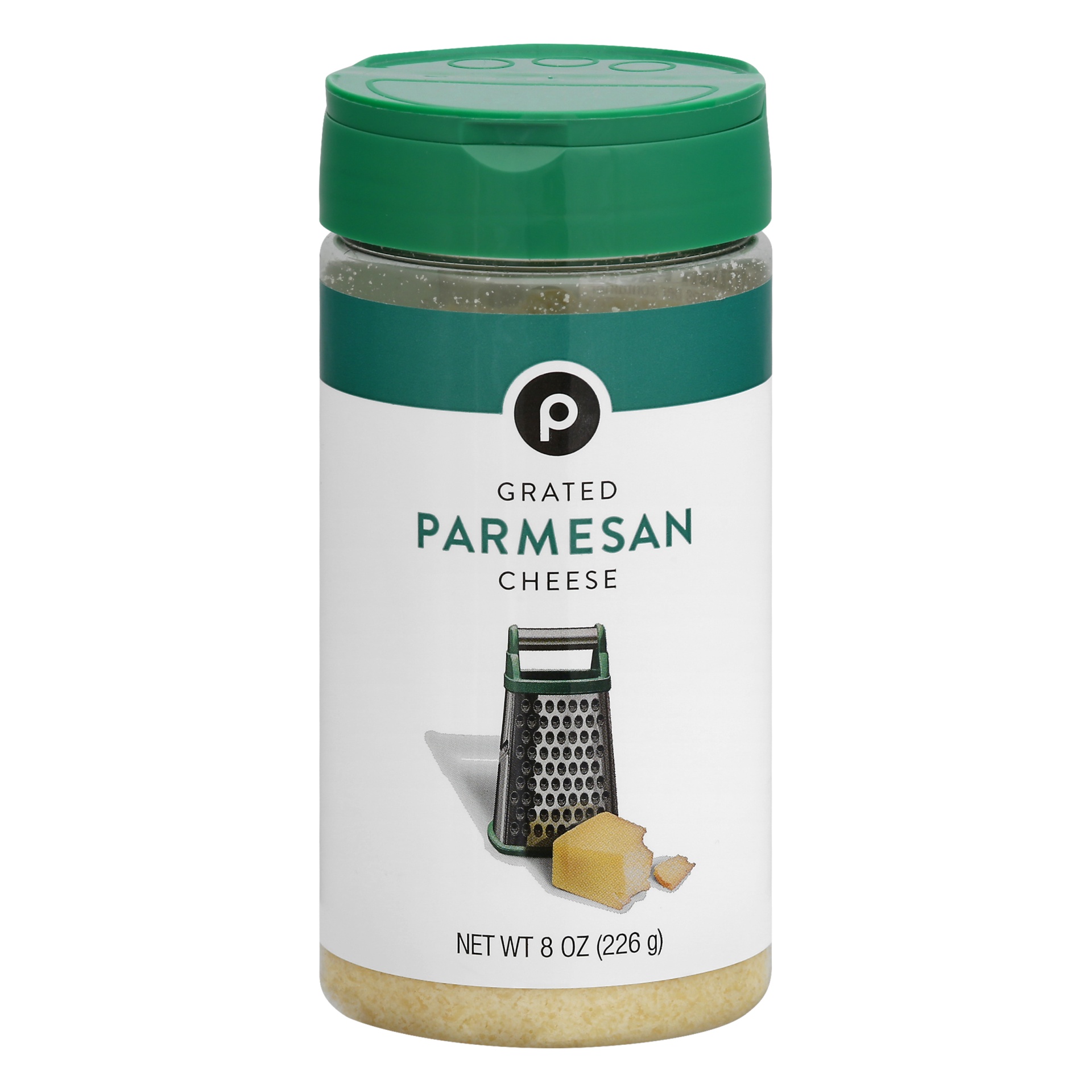 slide 1 of 1, Publix Grated Parmesan Cheese, 8 oz