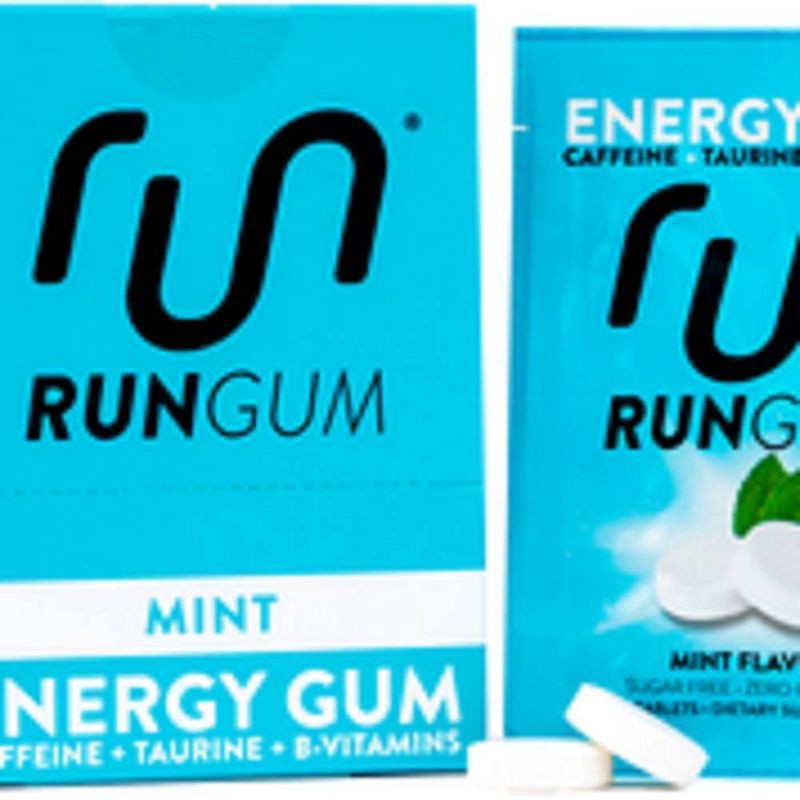 slide 2 of 5, Run Gum - Mint - 2ct, 2 ct