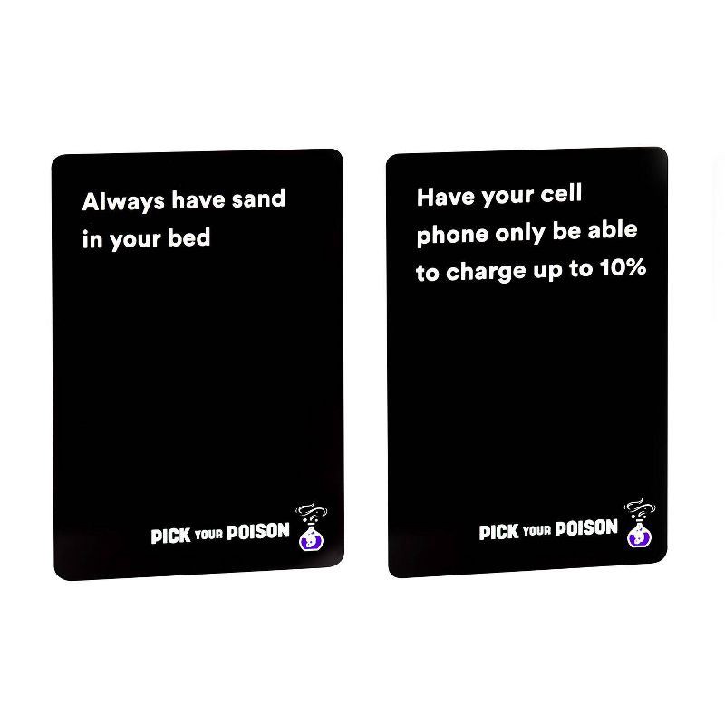 slide 5 of 8, Dyce Games Pick Your Poison Card Game - The "What Would You Rather Do?" Party Game [All Ages/Family Edition], 1 ct