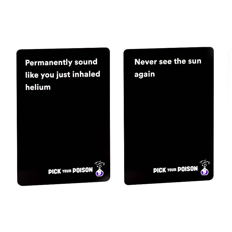 slide 6 of 8, Dyce Games Pick Your Poison Card Game - The "What Would You Rather Do?" Party Game [All Ages/Family Edition], 1 ct