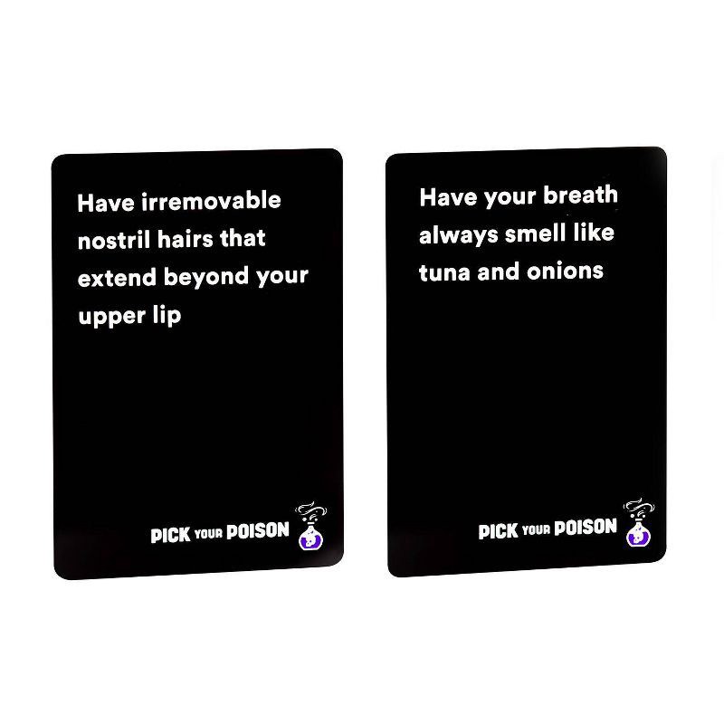 slide 8 of 8, Dyce Games Pick Your Poison Card Game - The "What Would You Rather Do?" Party Game [All Ages/Family Edition], 1 ct