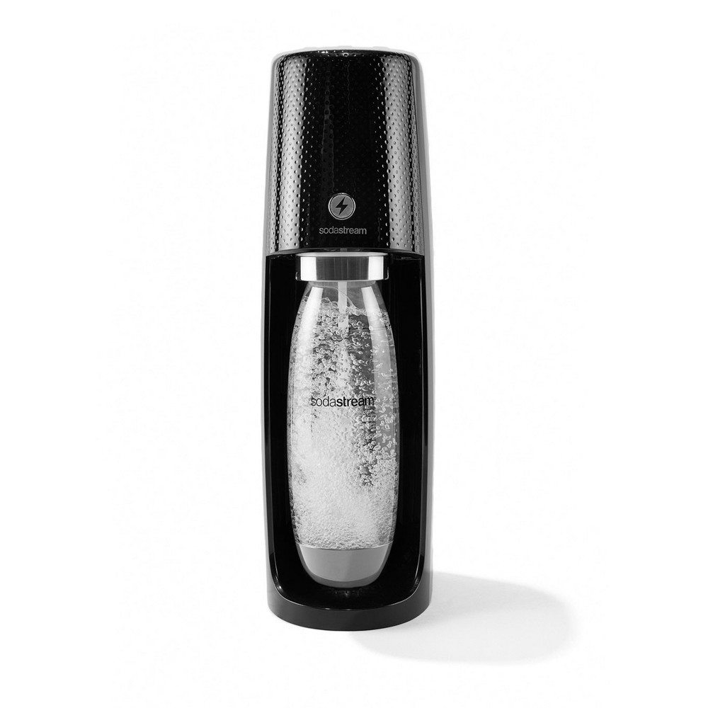 slide 2 of 7, SodaStream Fizzi One Touch Sparkling Water Maker Black, 1 ct
