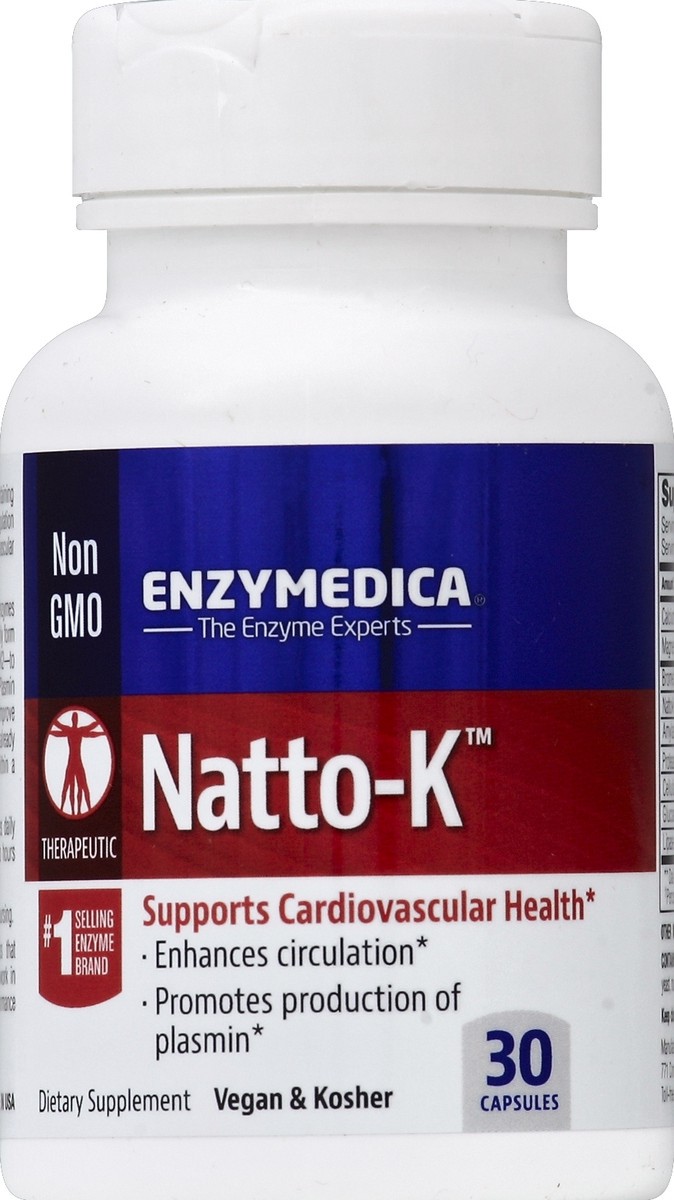 slide 2 of 2, Enzymedica Natto-K 30 ea, 30 ct