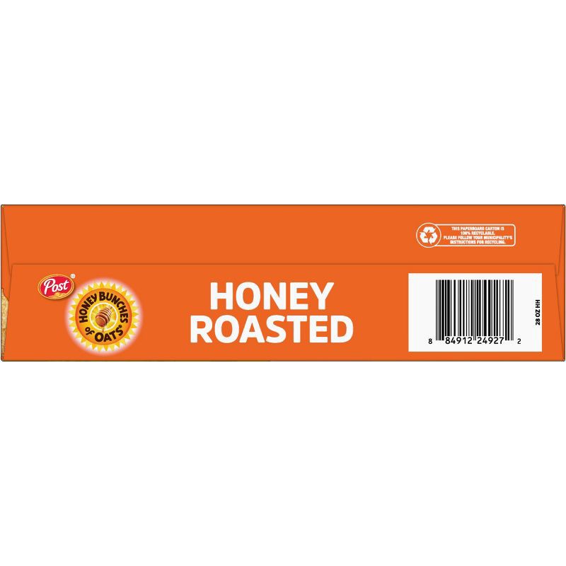 slide 8 of 12, Honey Bunches of Oats Honey Roasted Breakfast Cereal - 28oz - Post, 28 oz