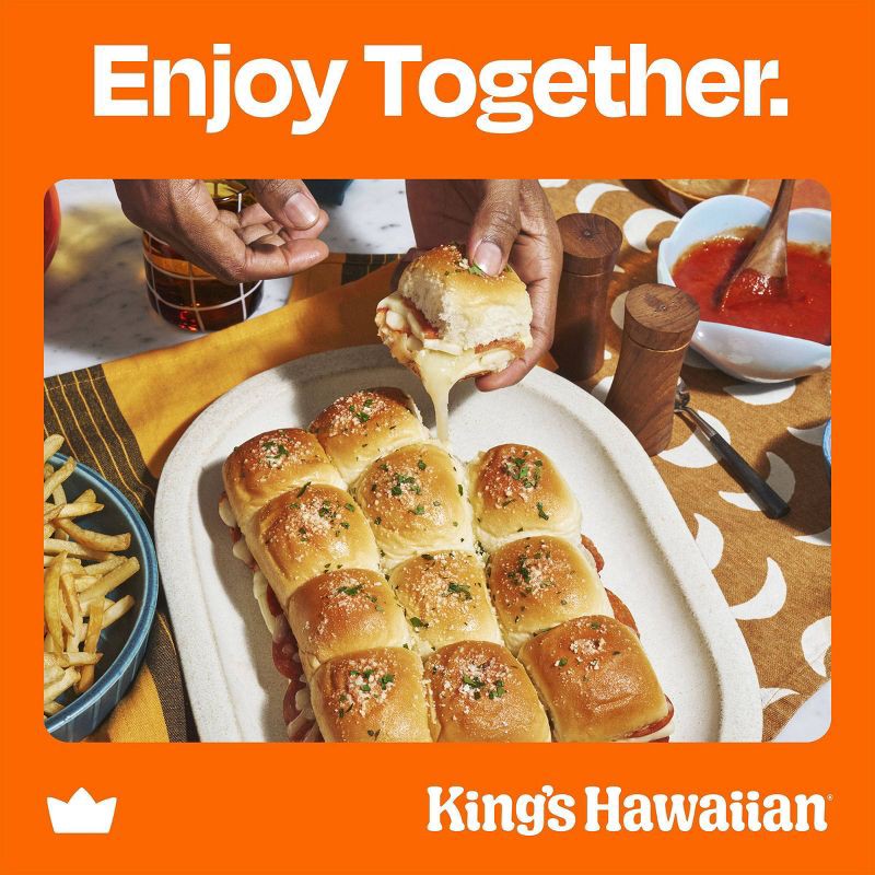slide 2 of 7, King's Hawaiian Savory Butter Rolls - 24oz/24ct, 24 oz, 24 ct