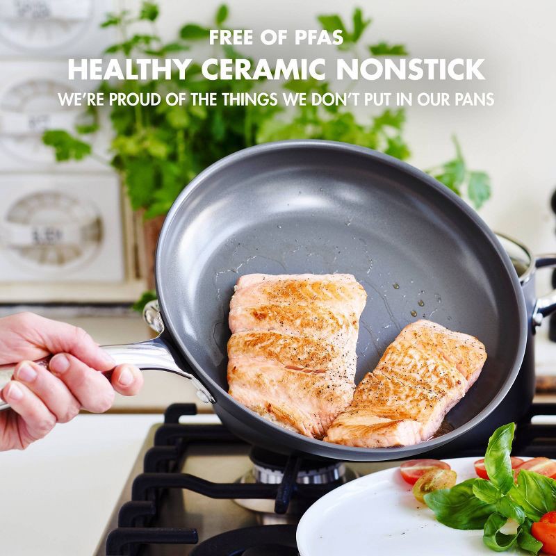 slide 2 of 6, GreenPan Madison 2pk Ceramic Non-Stick Frypan Set, 2 ct