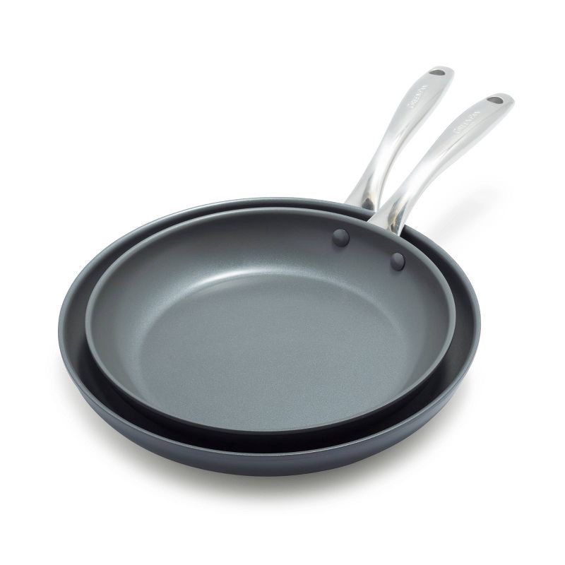 slide 1 of 6, GreenPan Madison 2pk Ceramic Non-Stick Frypan Set, 2 ct
