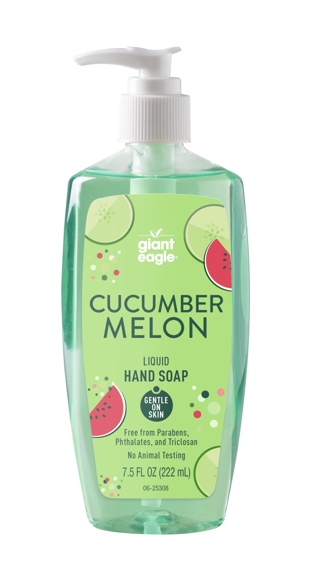 slide 1 of 1, Ge Cucumber Melon Liquid Hand Soap, 7.5 oz