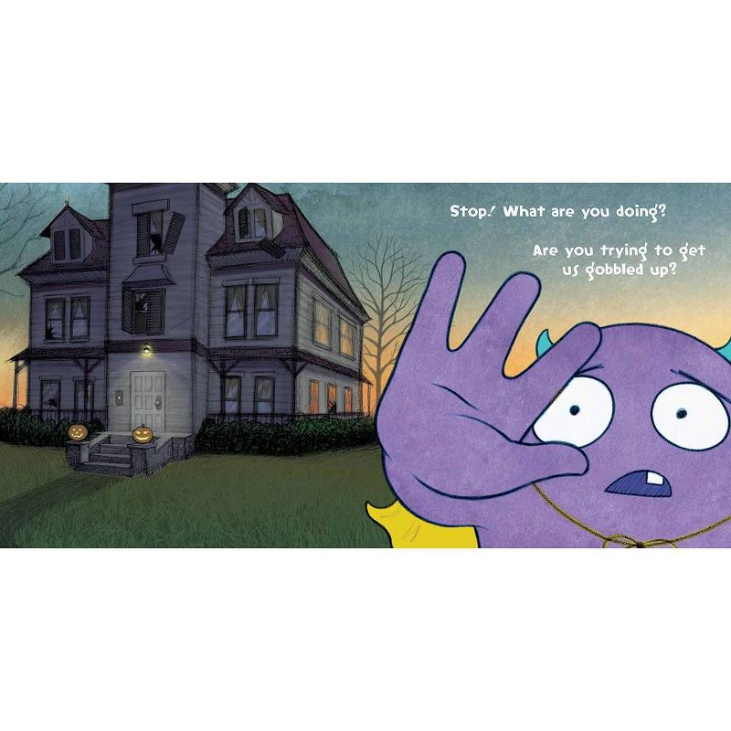 slide 4 of 7, Sourcebooks Don't Push the Button! Halloween - by Bill Cotter (Hardcover), 1 ct