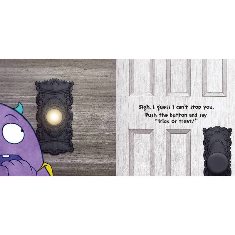 slide 6 of 7, Sourcebooks Don't Push the Button! Halloween - by Bill Cotter (Hardcover), 1 ct