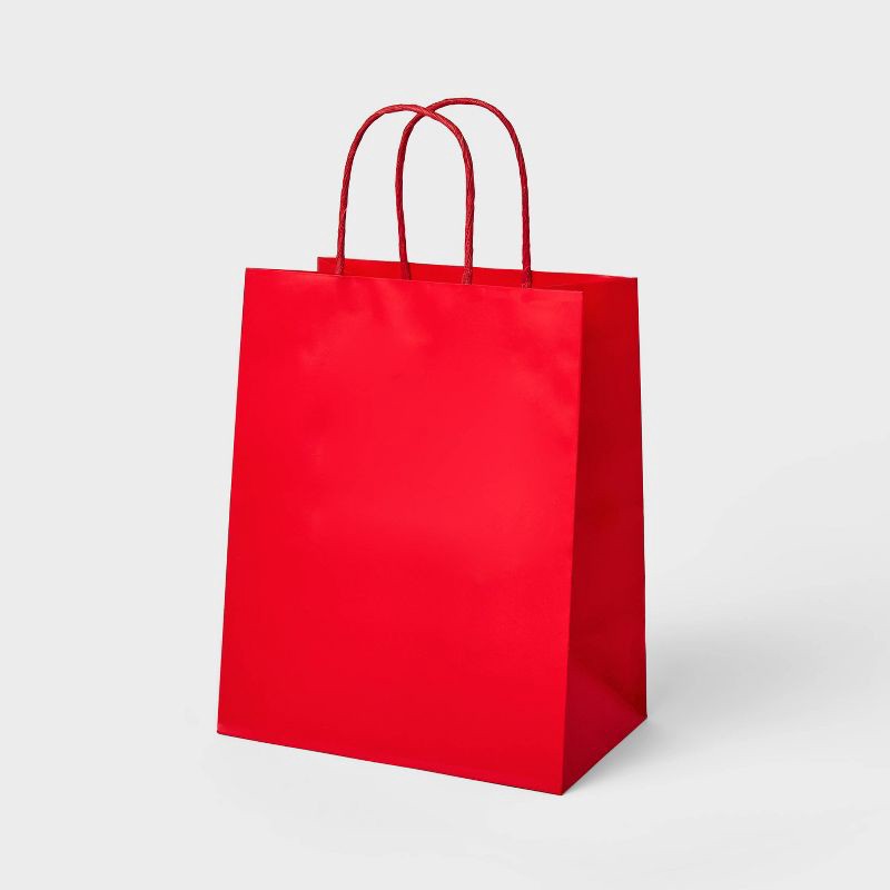 slide 1 of 3, Small Red Gift Bag - Spritz™, 1 ct