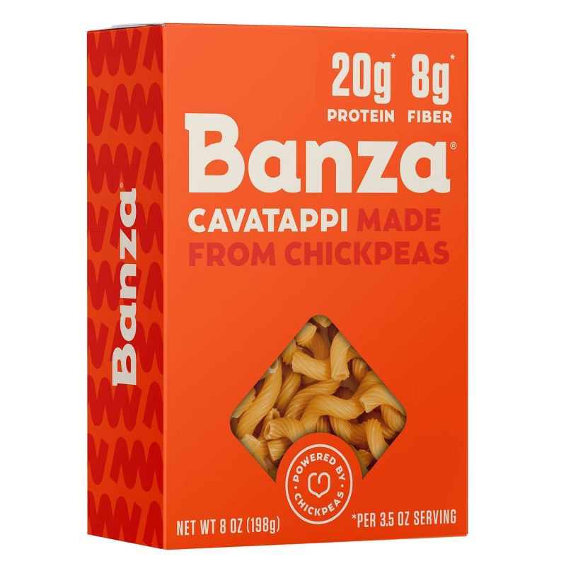 slide 1 of 7, Banza Gluten Free Chickpea Cavatappi - 8oz, 8 oz