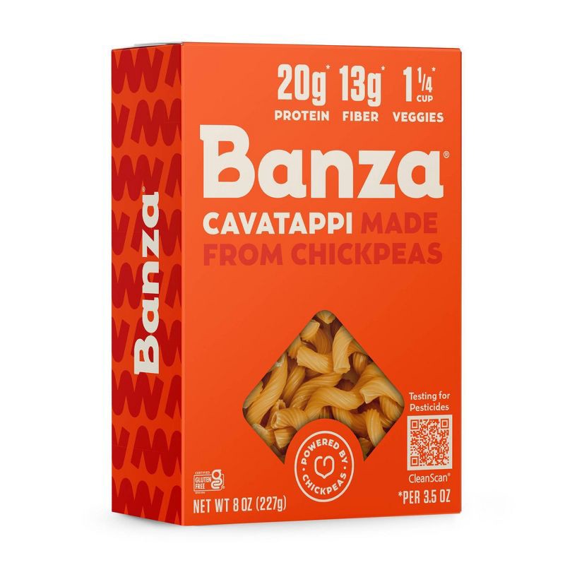 slide 1 of 8, Banza Gluten Free Chickpea Cavatappi - 8oz, 8 oz