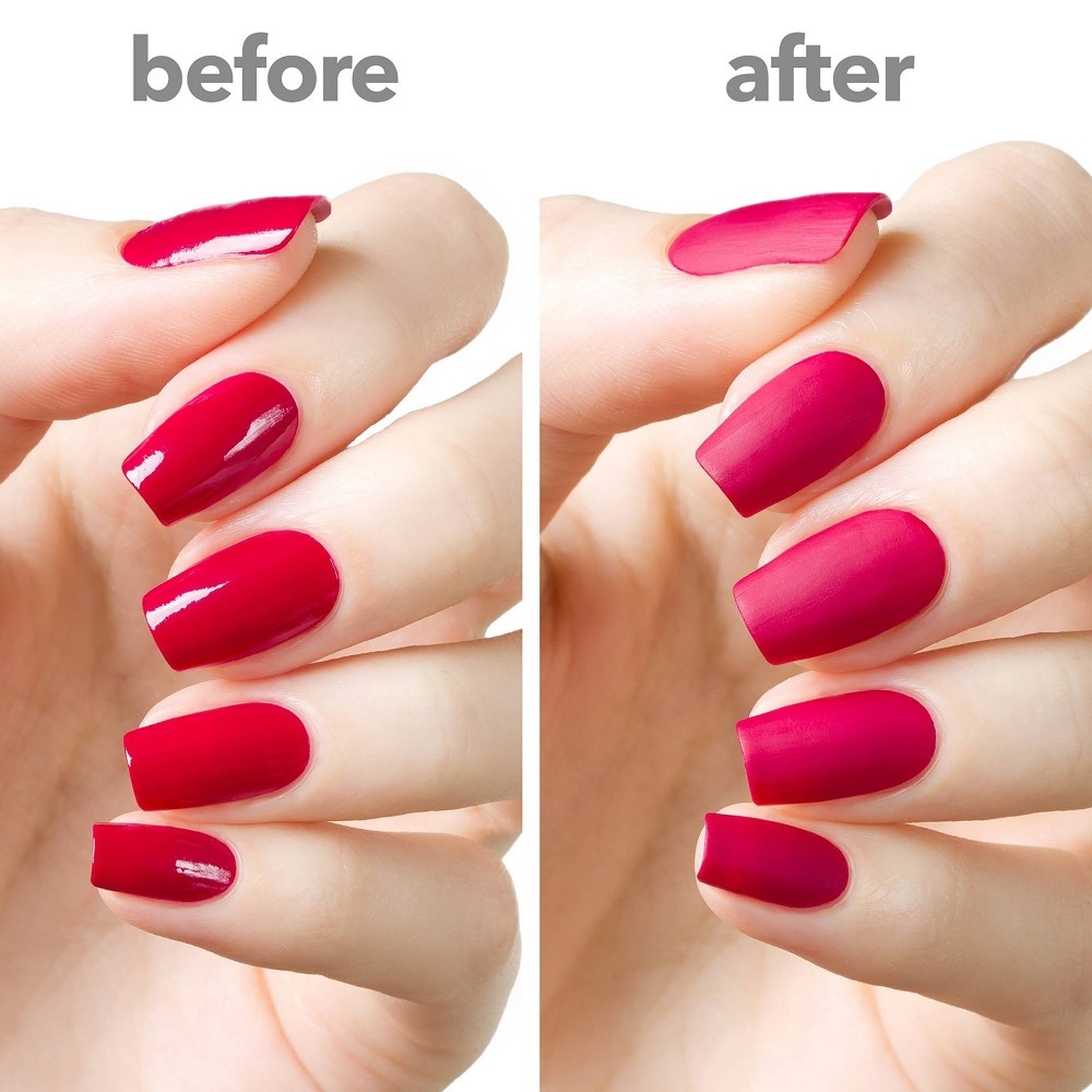 slide 4 of 4, ella+mila Nail Care Matte Top Coat (Matte-ly in Love) - 0.45 fl oz, 0.45 fl oz