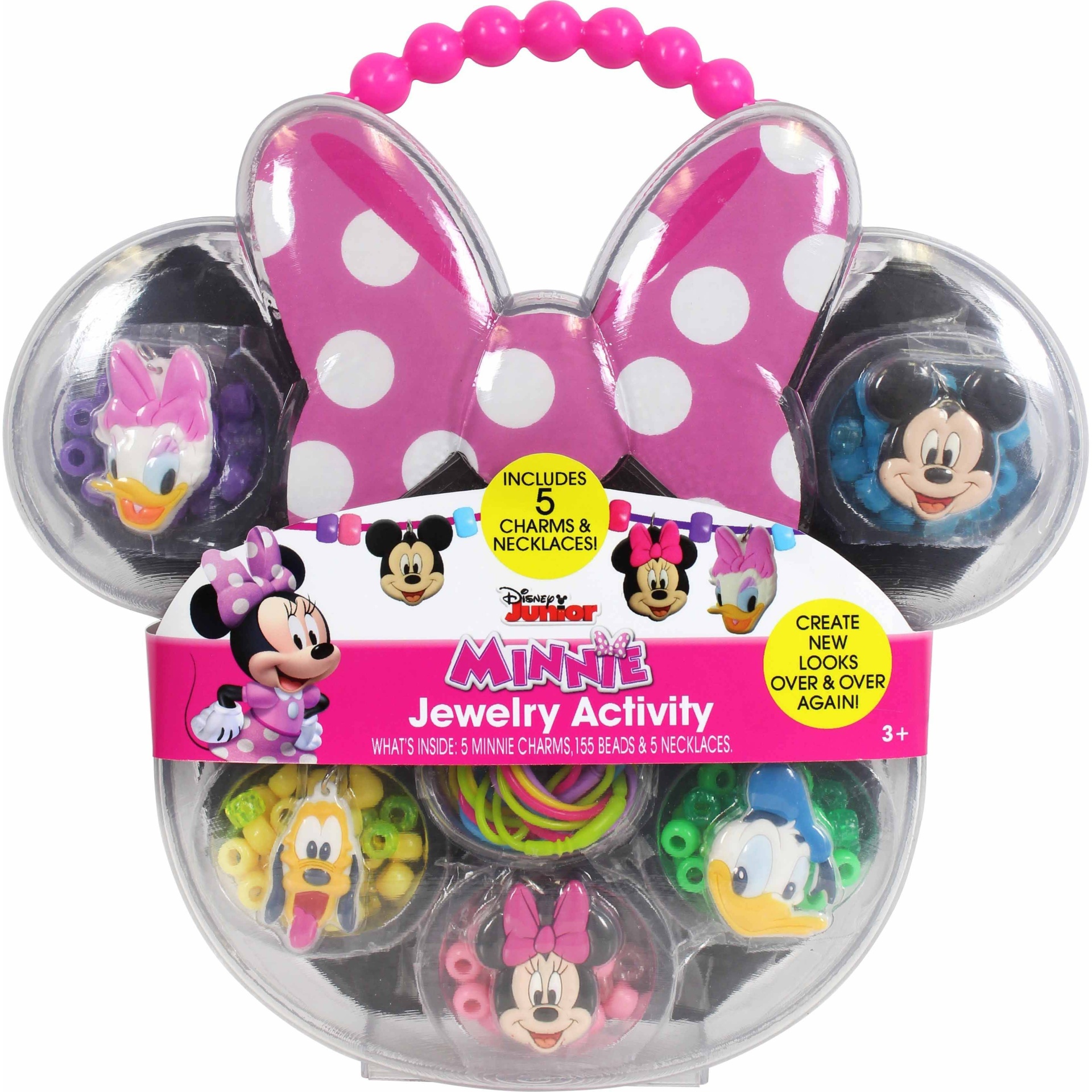 slide 1 of 4, Disney Junior Minnie Mouse Jewelry Activity Set, 1 ct