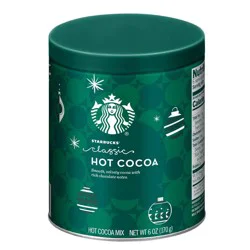 Starbucks Classic Hot Cocoa Mix Tin - 6oz